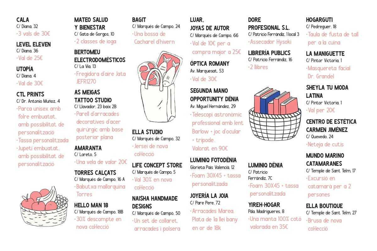 “Comerç de barri, amor a diari”, la iniciativa de Sant Valentí que ompli Dénia de complicitat i compres amb sentiment