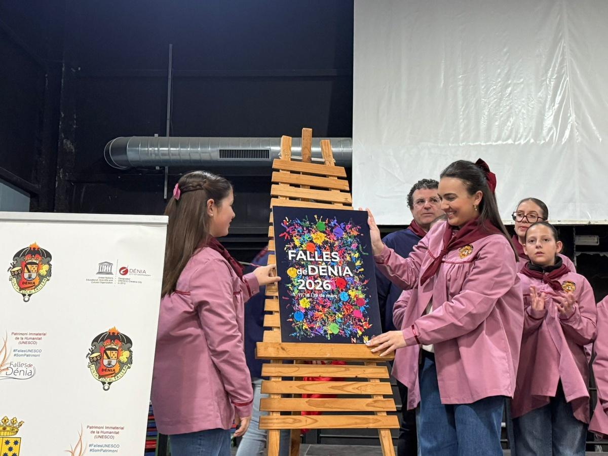 Cerebrum presenta el cartel de las Fallas de Dénia