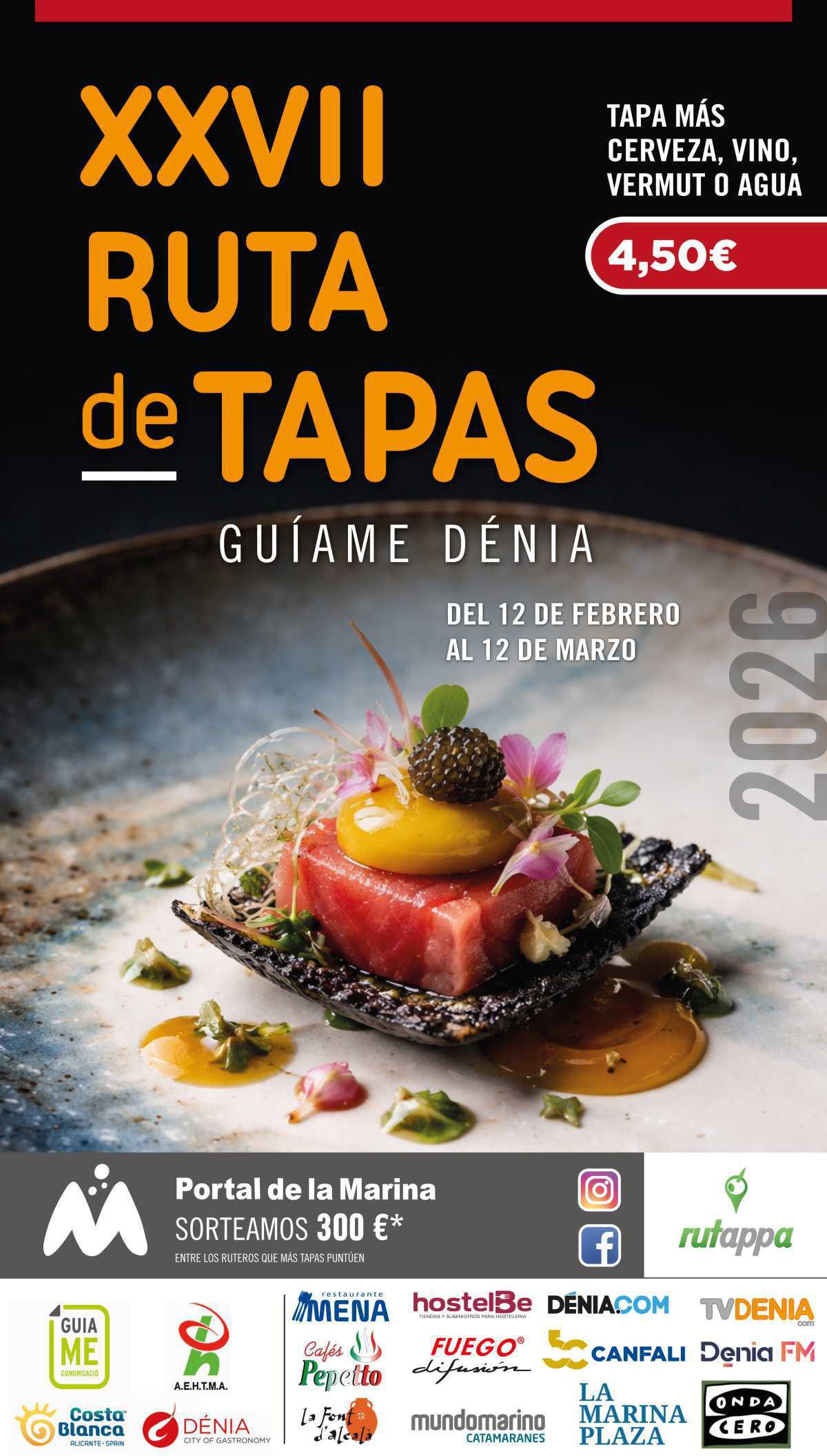 Listos para la XXVII Ruta de Tapas de Dénia