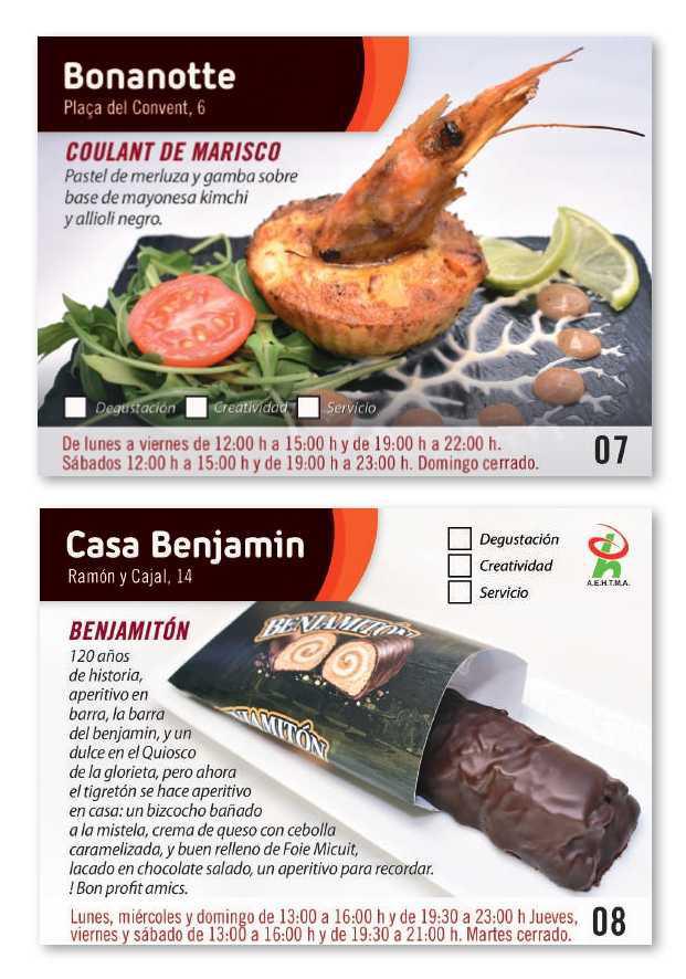 Listos para la XXVII Ruta de Tapas de Dénia