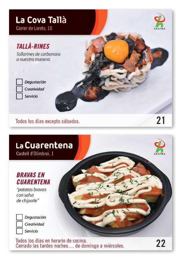 Listos para la XXVII Ruta de Tapas de Dénia Listos para la XXVII Ruta de Tapas de Dénia