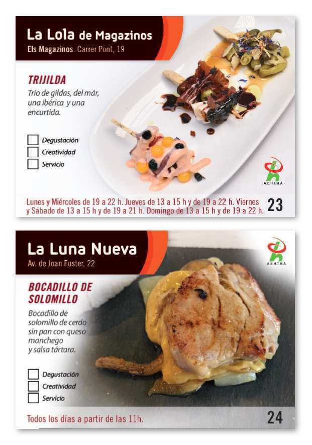 Listos para la XXVII Ruta de Tapas de Dénia