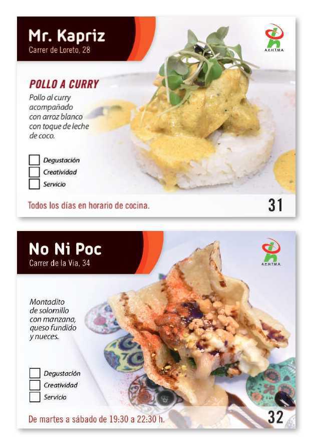 Listos para la XXVII Ruta de Tapas de Dénia Listos para la XXVII Ruta de Tapas de Dénia