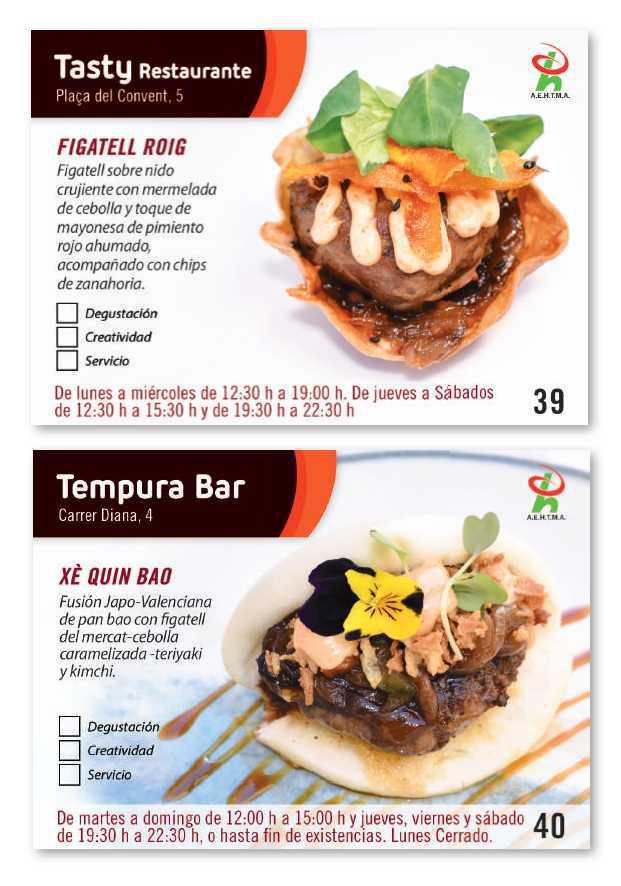 Listos para la XXVII Ruta de Tapas de Dénia