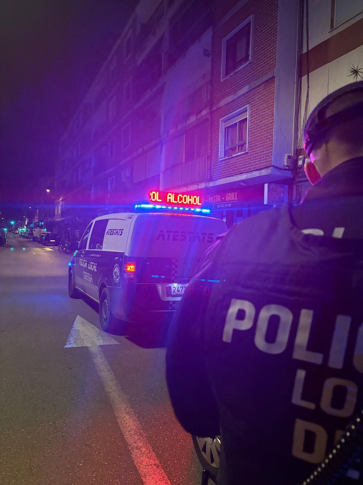 La noche del sábado en Dénia: ocho actas por tenencia de sustancias estupefacientes