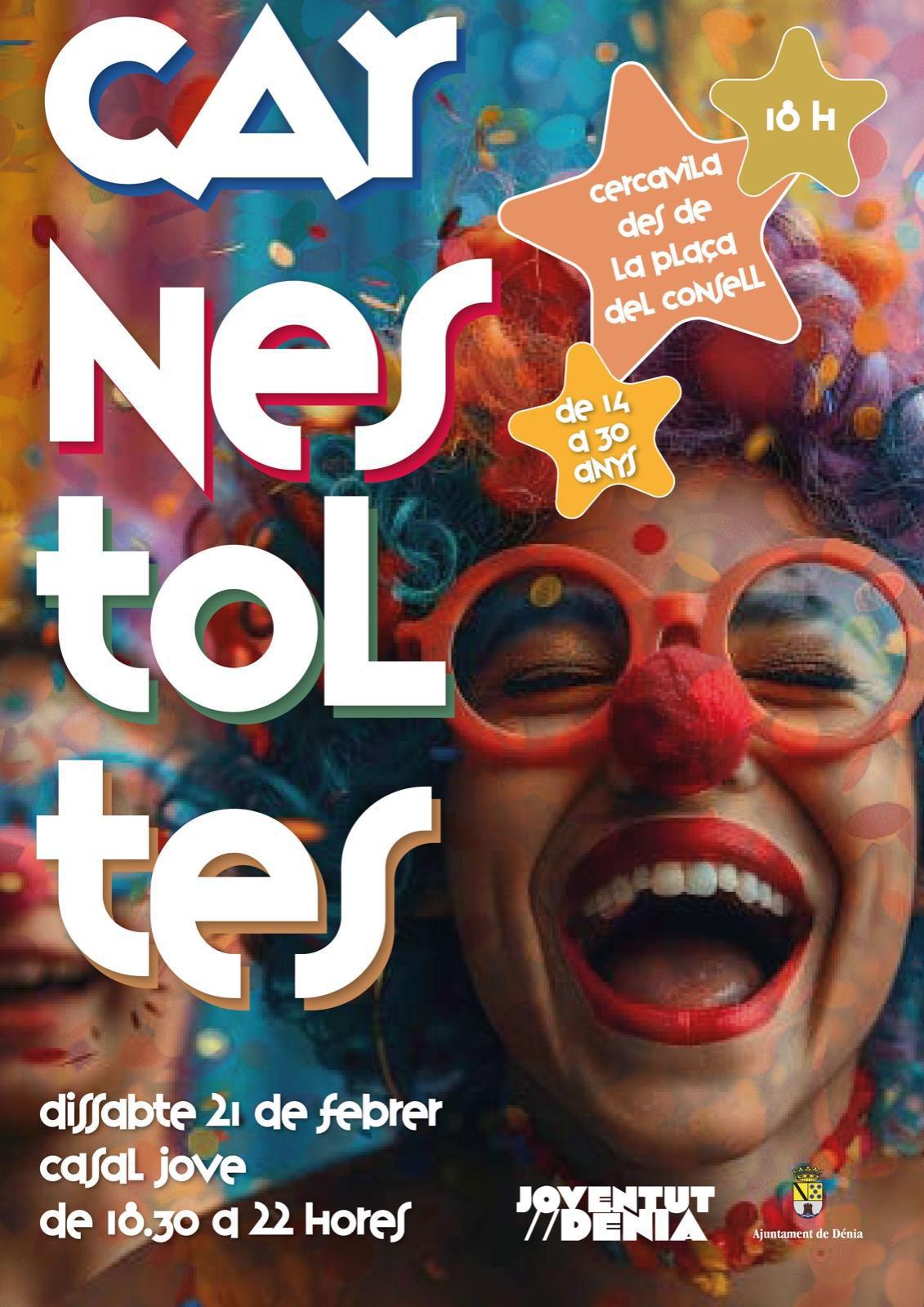 Dénia recupera este sábado el Carnaval Joven aplazado por el mal tiempo