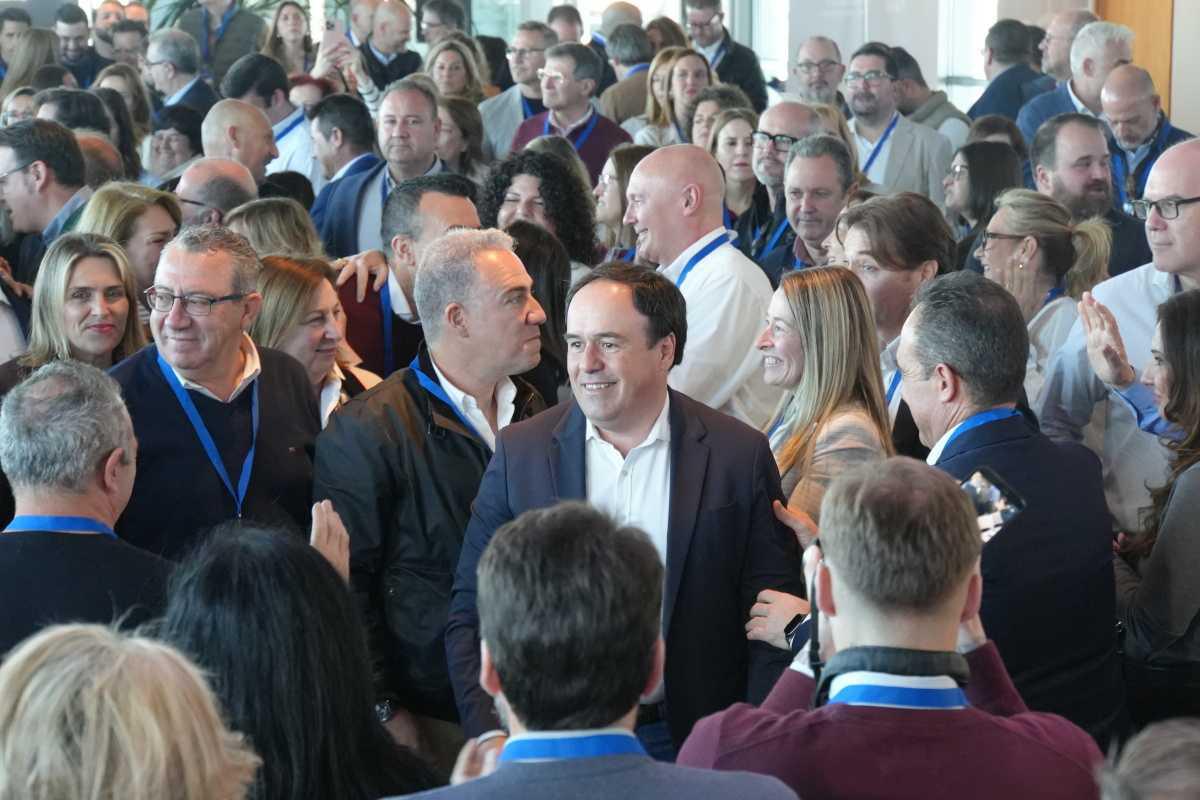 Pérez Llorca en Dénia: "Somos el partido que piensa en las personas y no mantenerse en el poder para estar bien como hace el PSOE"