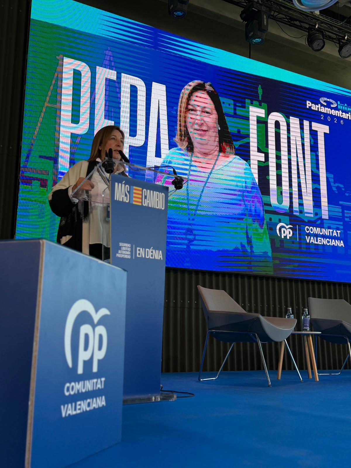 Pérez Llorca en Dénia: "Somos el partido que piensa en las personas y no mantenerse en el poder para estar bien como hace el PSOE"