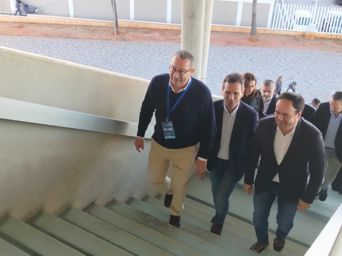 Pérez Llorca en Dénia: "Somos el partido que piensa en las personas y no mantenerse en el poder para estar bien como hace el PSOE"