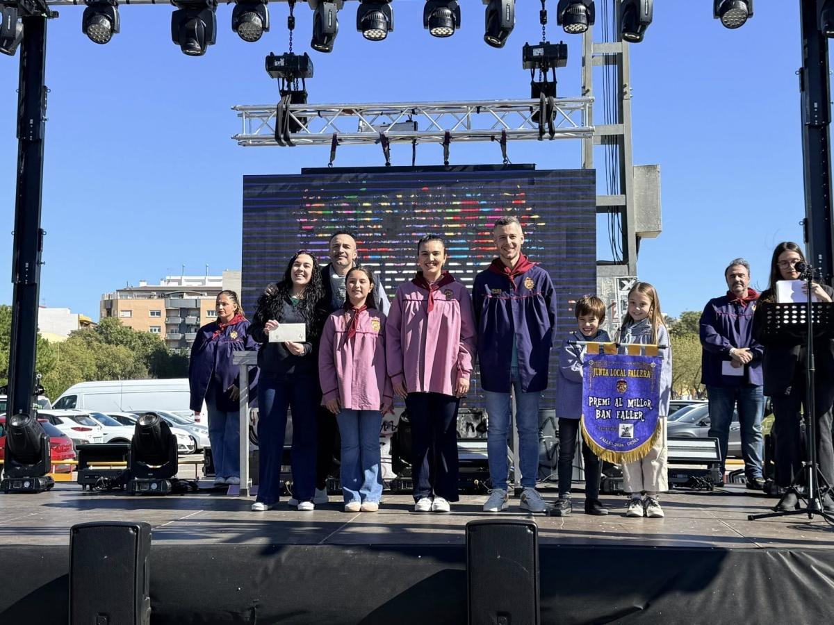 La Falla Centro de Dénia fa doblet amb el millor Ninot Indultat La Falla Centro de Dénia fa doblet amb el millor Ninot Indultat