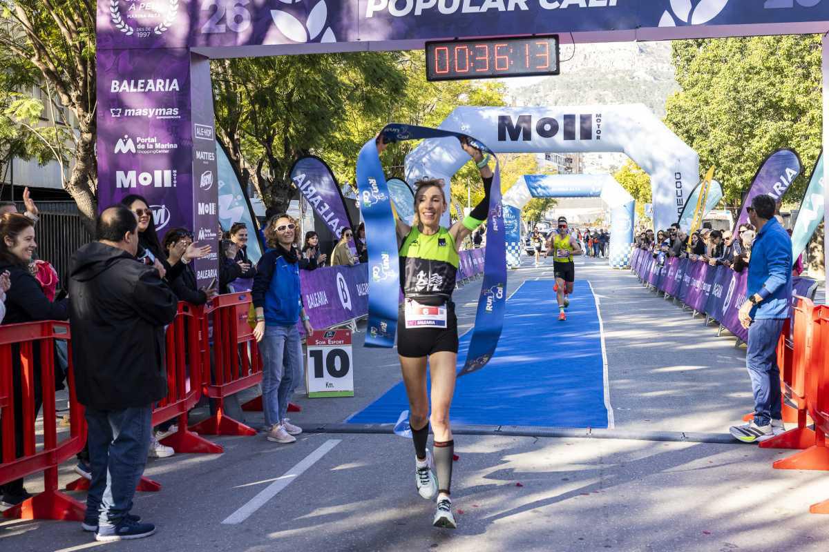 José Manuel Barragán y M. Isabel Ferrer arrancan el Circuit a Peu con victoria y mejorando sus marcas en Calp José Manuel Barragán y M. Isabel Ferrer arrancan el Circuit a Peu con victoria y mejorando sus marcas en Calp