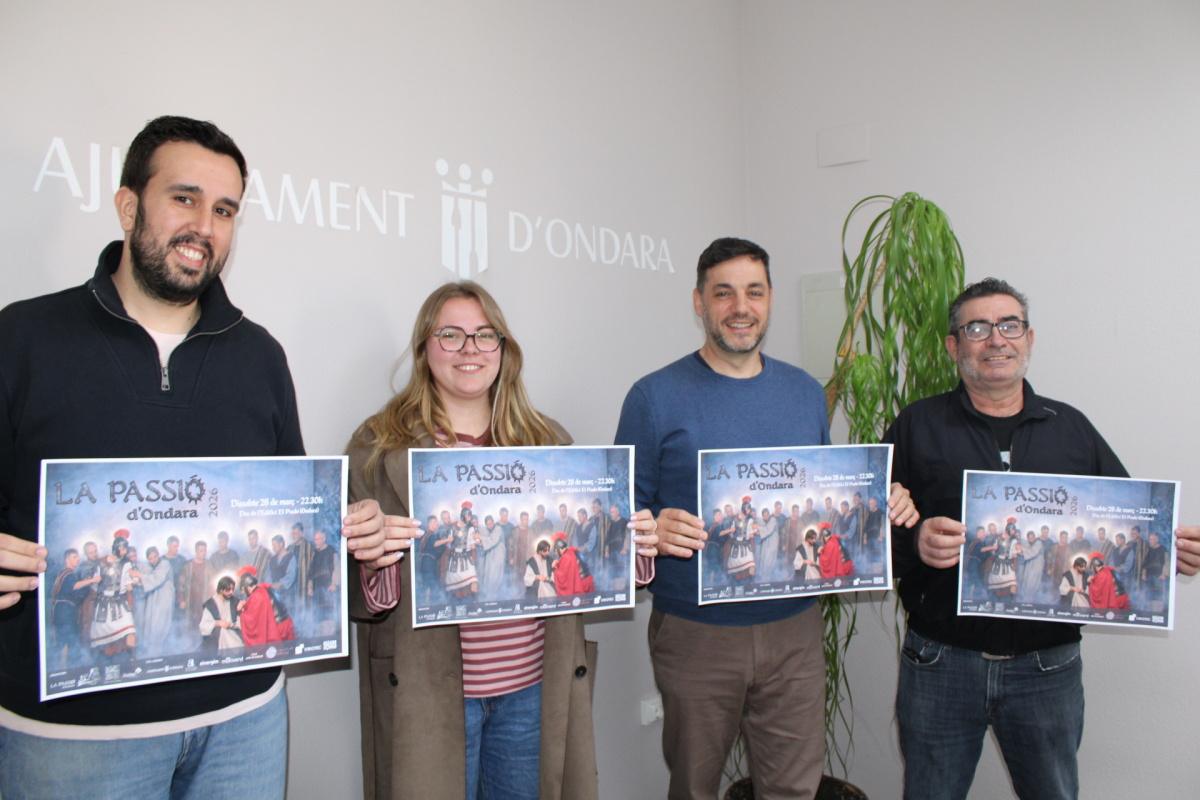 Ondara commemora 32 anys de La Passió amb una edició renovada el 28 de març Ondara commemora 32 anys de La Passió amb una edició renovada el 28 de març