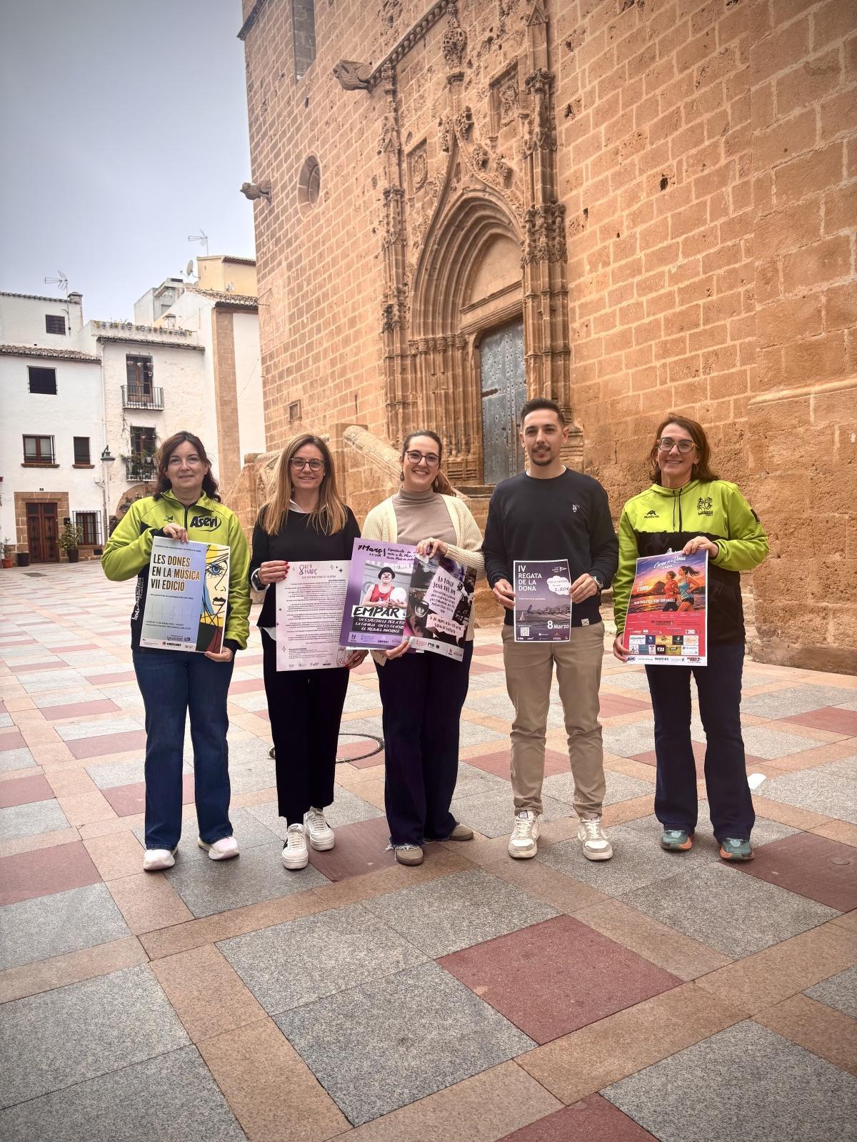 Xàbia se vuelca con el 8M con cultura, deporte y actividades para todas las edades Xàbia se vuelca con el 8M con cultura, deporte y actividades para todas las edades