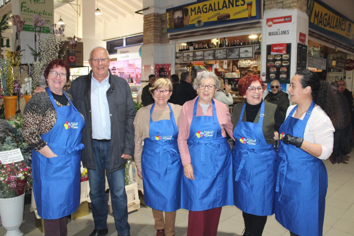 El Mercat Municipal de Dénia celebra el Día de la Mujer con showcookings protagonizados por mujeres