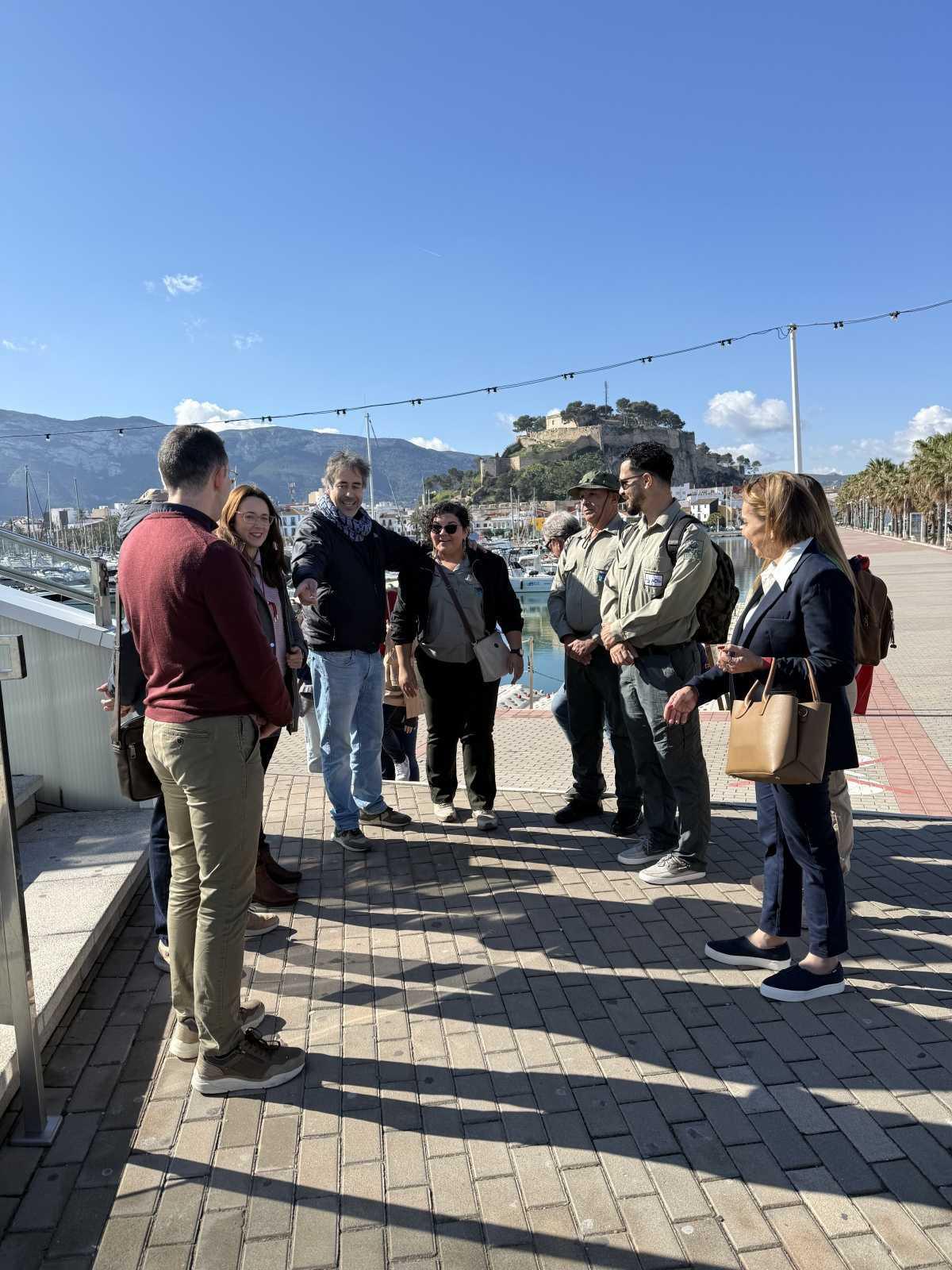 Dénia acoge unas jornadas internacionales sobre protección de tortugas marinas con una delegación de Costa Rica