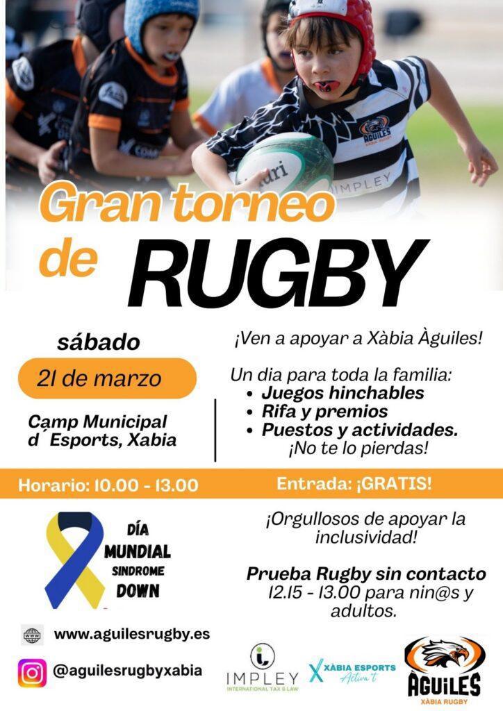 Xàbia acogerá un torneo de rugby base con más de 150 niños el 21 de marzo