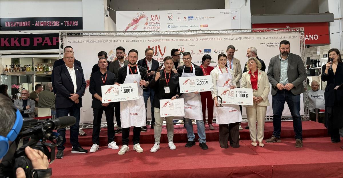 Jesús Anaya, de Ciudad Real, rey de la Gamba Roja en el certamen internacional de Dénia