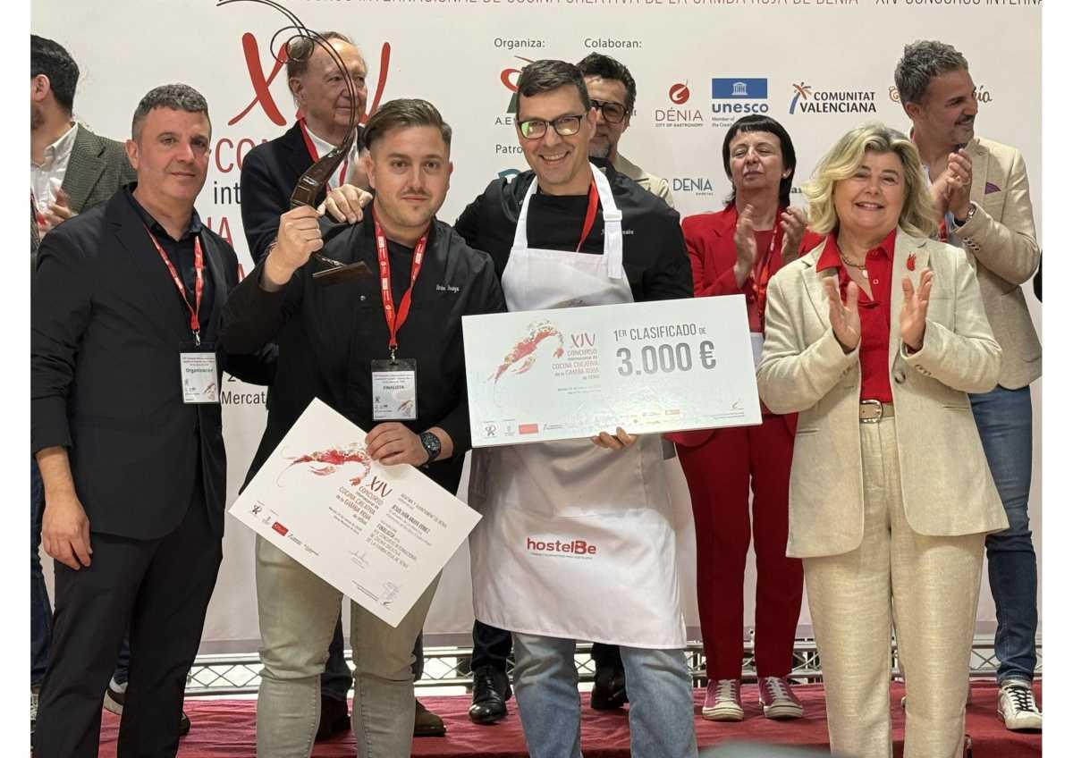 Jesús Anaya, de Ciudad Real, rey de la Gamba Roja en el certamen internacional de Dénia