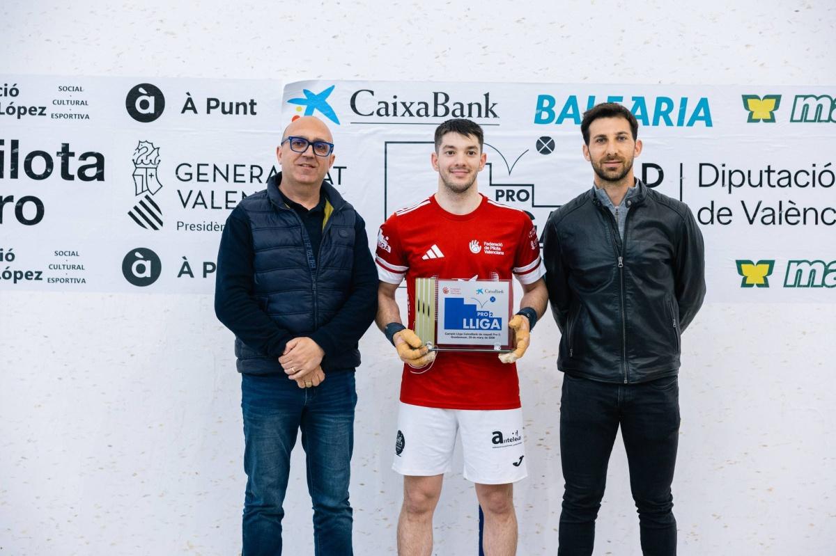 Els germans Terrades coronen l’equip Ajuntament d’Ondara com a campió de la Lliga CaixaBank de raspall Pro2