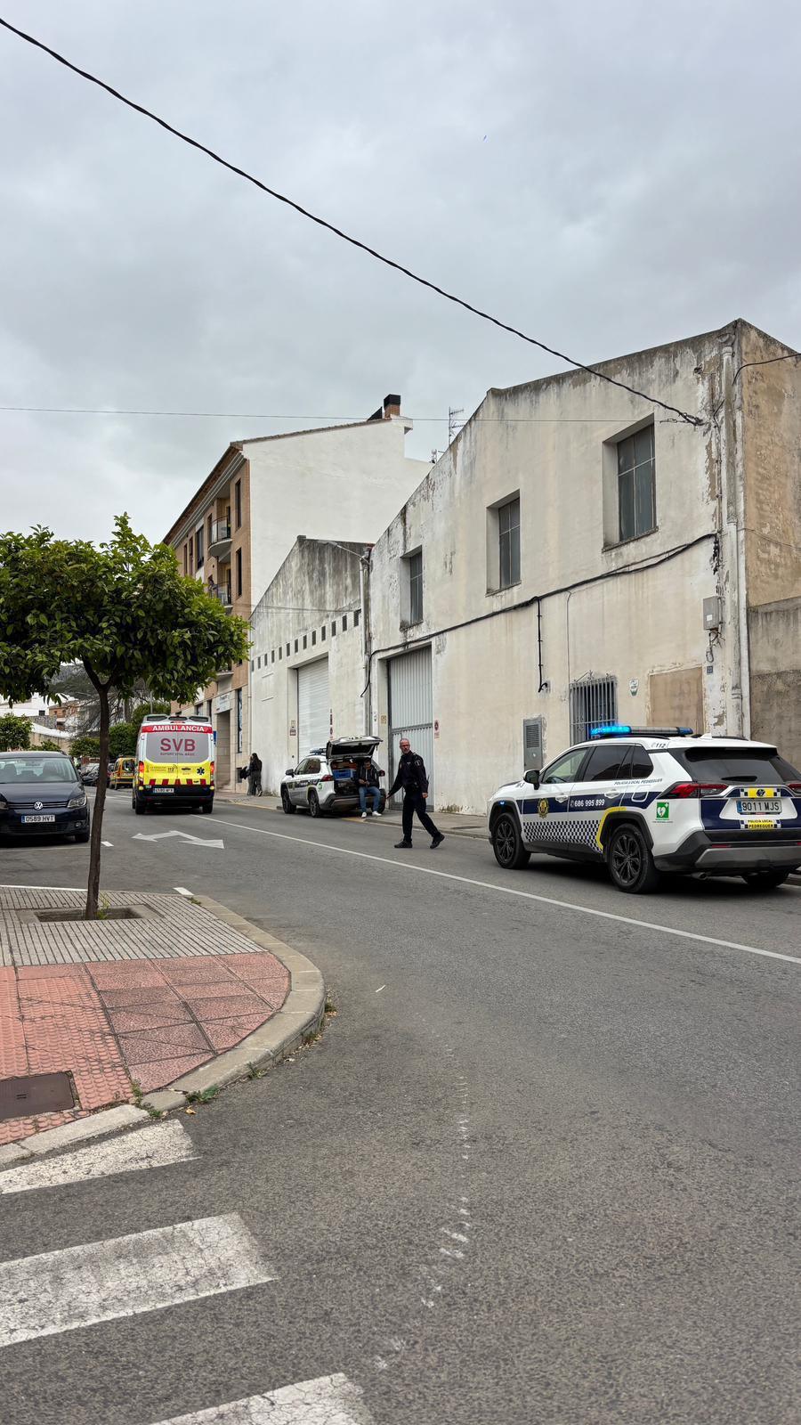 Un joven resulta herido tras ser atropellado en Pedreguer