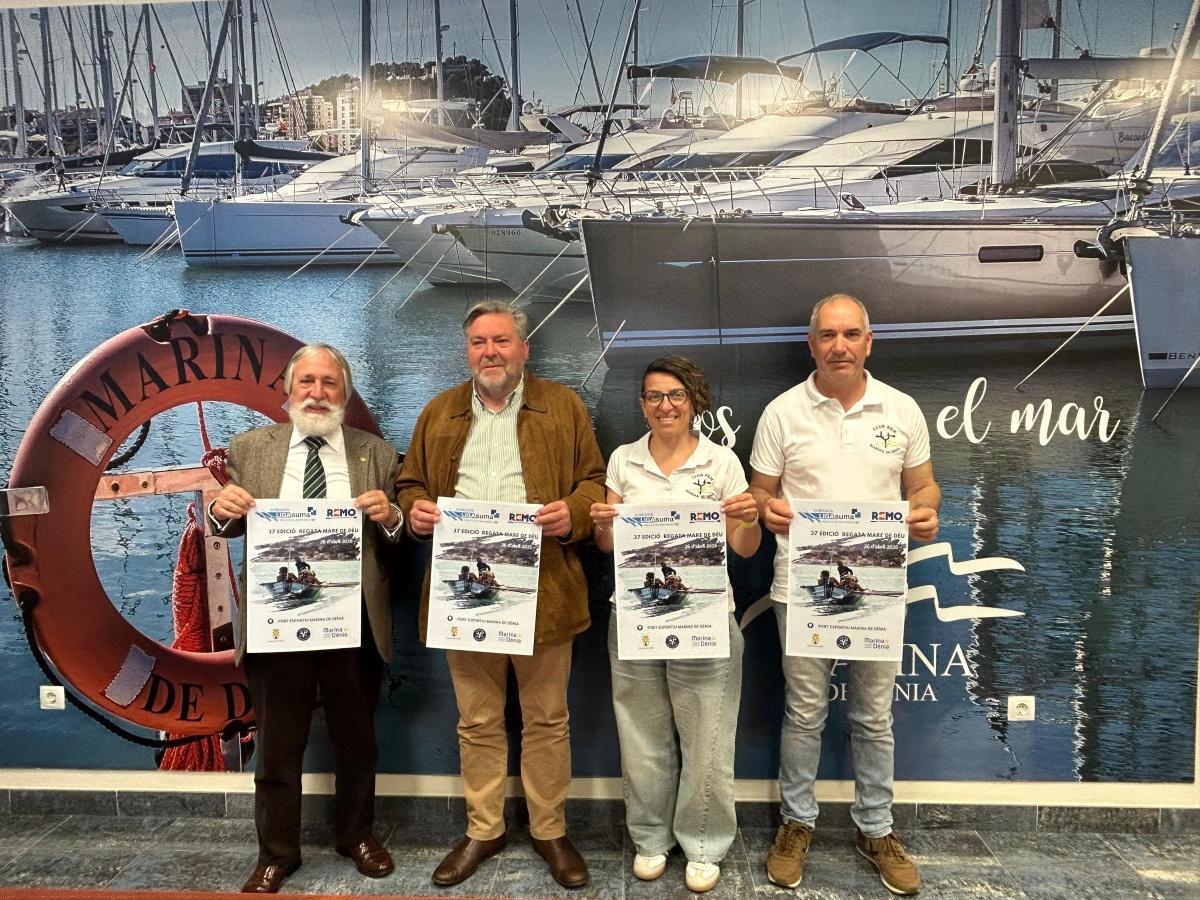 Marina Dénia acoge el 26 de abril la gran cita del remo con más de 800 participantes Marina Dénia acoge el 26 de abril la gran cita del remo con más de 800 participantes