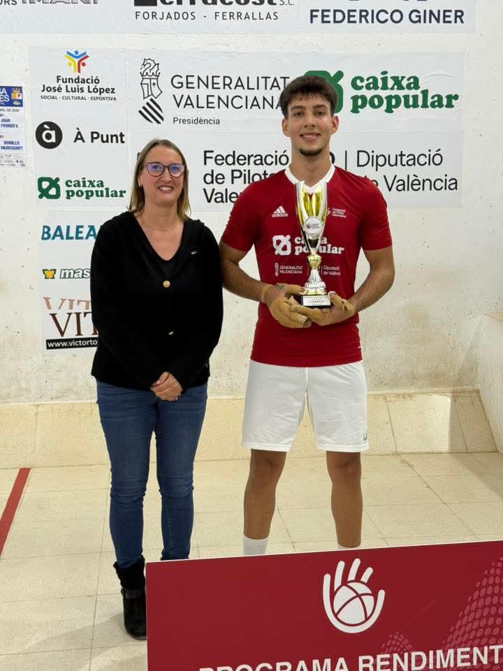 Ondara celebra dos títols autonòmics de pilota valenciana en raspall masculí