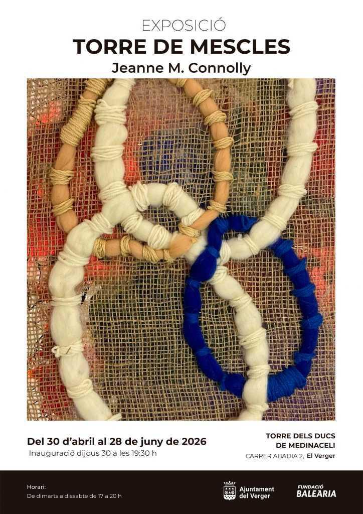 ‘Torre de mescles’: Jeanne M. Connolly exposa el seu univers creatiu al Verger ‘Torre de mescles’: Jeanne M. Connolly exposa el seu univers creatiu al Verger