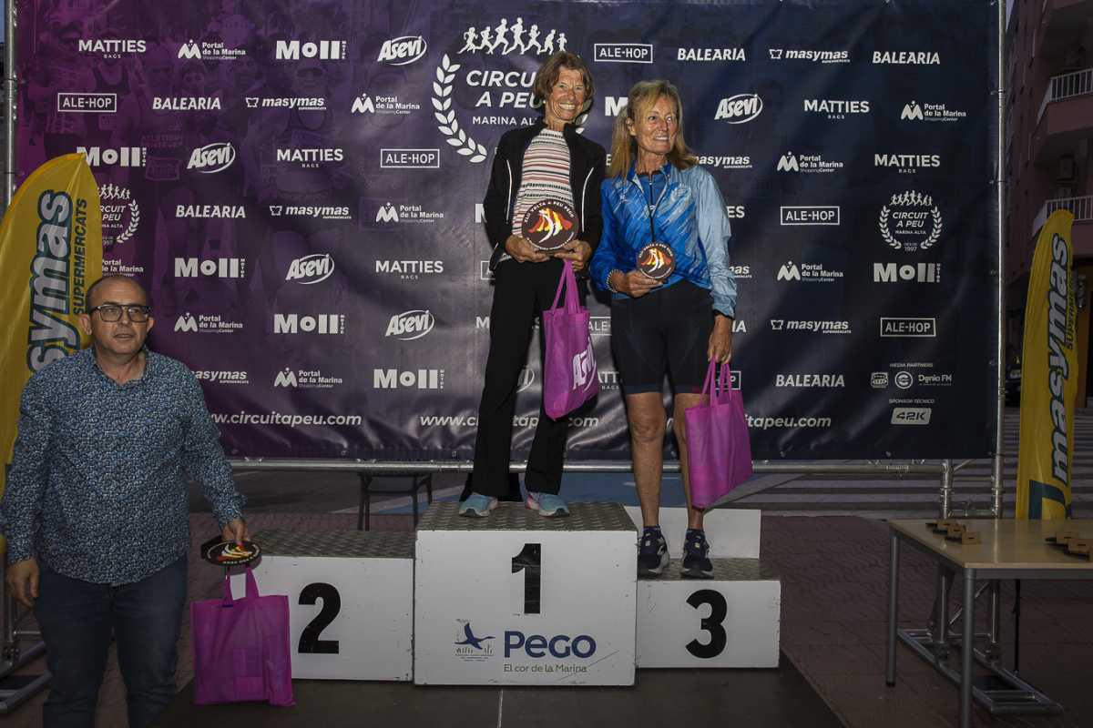 Circuit a Peu de la Marina Alta: José Manuel Gª Barragán y M. Isabel Ferrer triunfan en Pego Circuit a Peu de la Marina Alta: José Manuel Gª Barragán y M. Isabel Ferrer triunfan en Pego