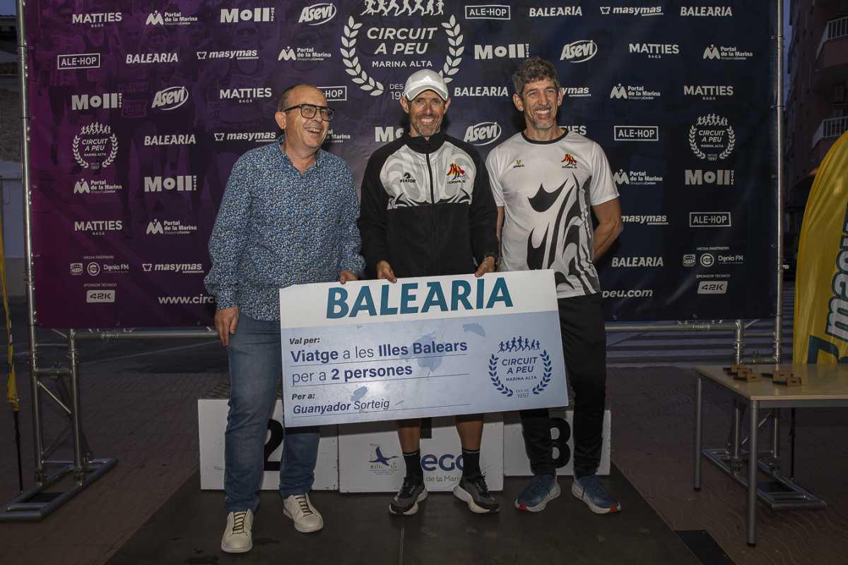 Circuit a Peu de la Marina Alta: José Manuel Gª Barragán y M. Isabel Ferrer triunfan en Pego