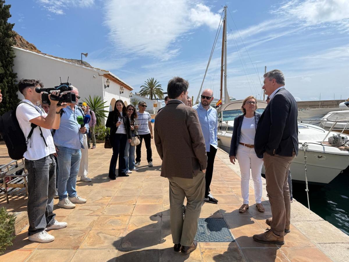Generalitat refuerza la sostenibilidad del puerto de Xàbia con inversiones energéticas y saneamiento