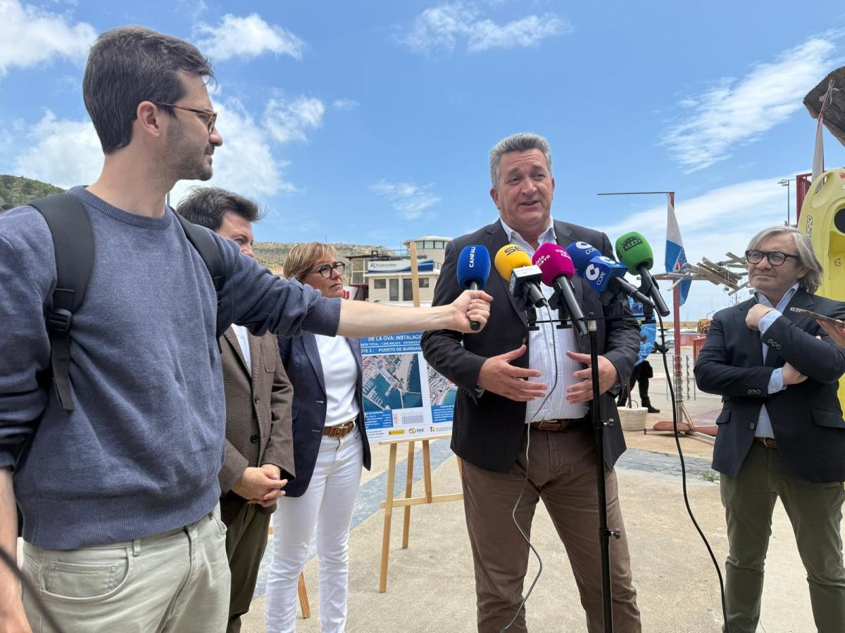 Generalitat refuerza la sostenibilidad del puerto de Xàbia con inversiones energéticas y saneamiento
