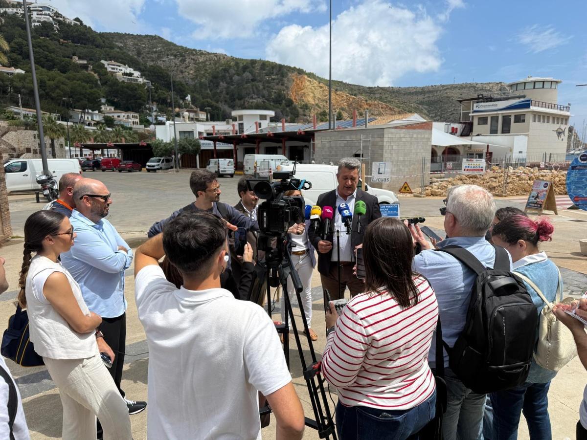 Generalitat refuerza la sostenibilidad del puerto de Xàbia con inversiones energéticas y saneamiento