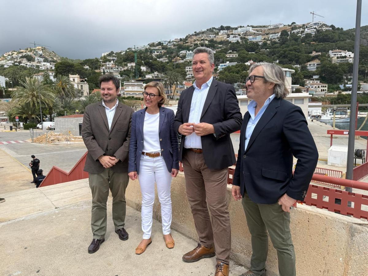 Generalitat refuerza la sostenibilidad del puerto de Xàbia con inversiones energéticas y saneamiento