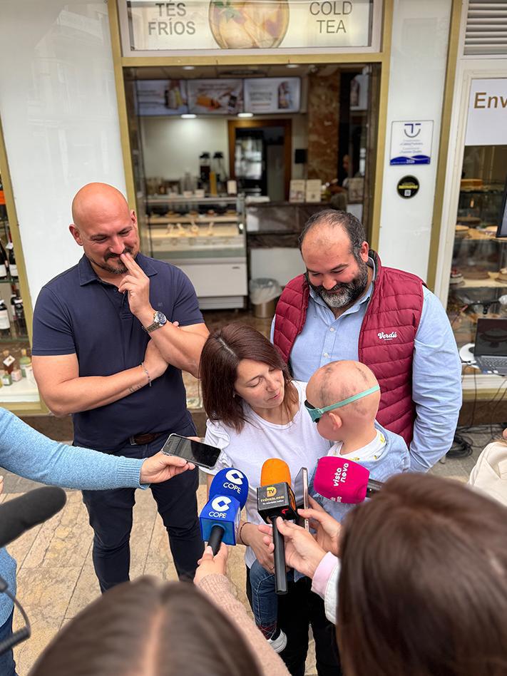 Luca ya tiene la Tarta Más Buena del Mundo, una dulce iniciativa de Verdú con sabor solidario