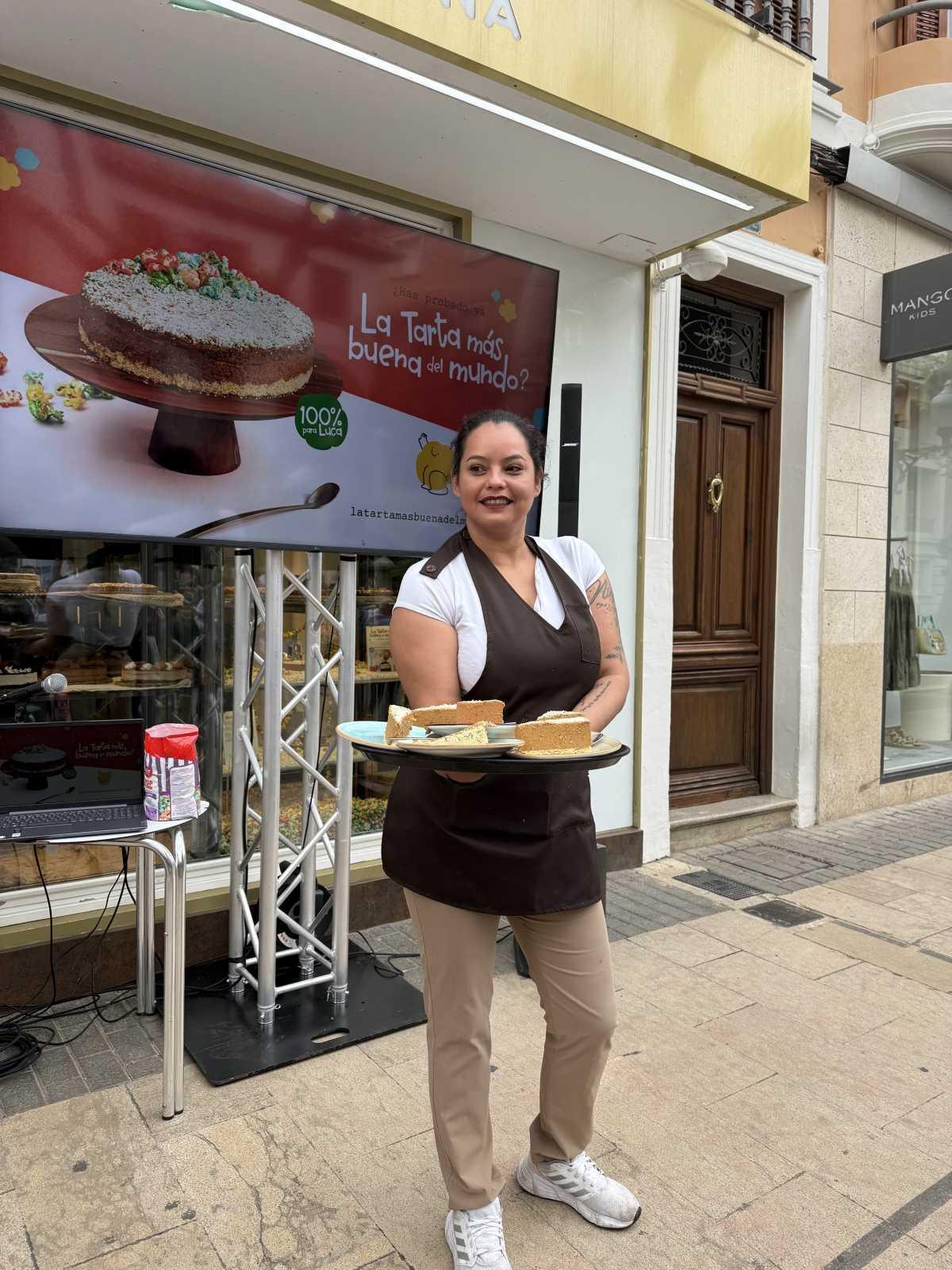 Luca ya tiene la Tarta Más Buena del Mundo, una dulce iniciativa de Verdú con sabor solidario Luca ya tiene la Tarta Más Buena del Mundo, una dulce iniciativa de Verdú con sabor solidario