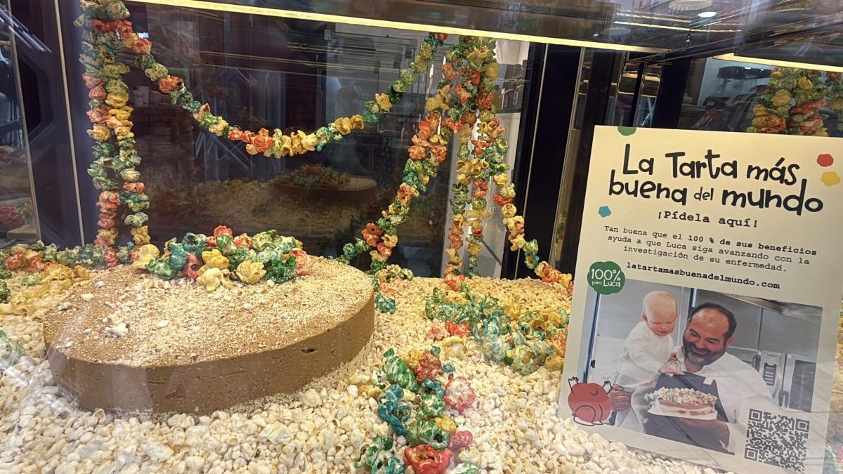 Luca ya tiene la Tarta Más Buena del Mundo, una dulce iniciativa de Verdú con sabor solidario Luca ya tiene la Tarta Más Buena del Mundo, una dulce iniciativa de Verdú con sabor solidario