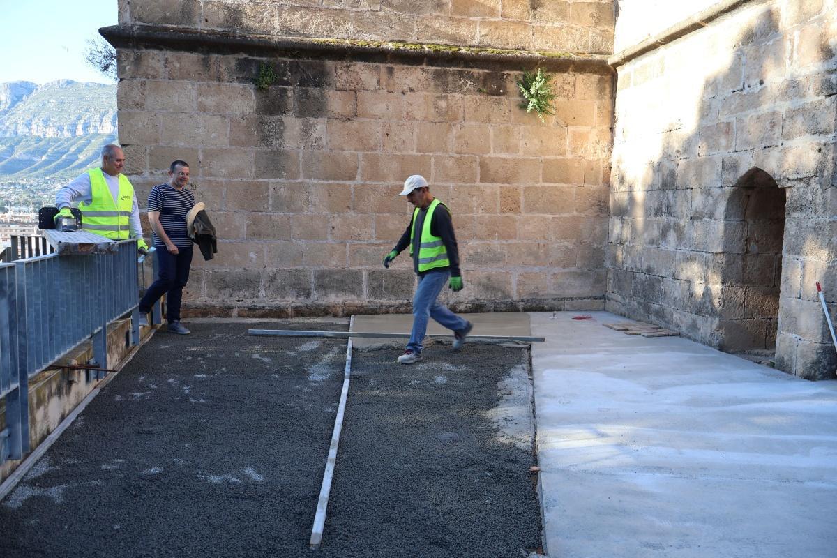 El Castillo de Dénia inicia obras de mejora en la Torre del Consell y La Sala El Castillo de Dénia inicia obras de mejora en la Torre del Consell y La Sala