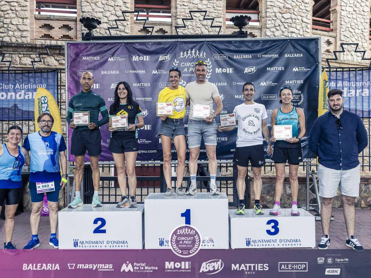 M. Isabel Ferrer i Fran López s’imposen en una multitudinària XXV Cursa Popular d’Ondara