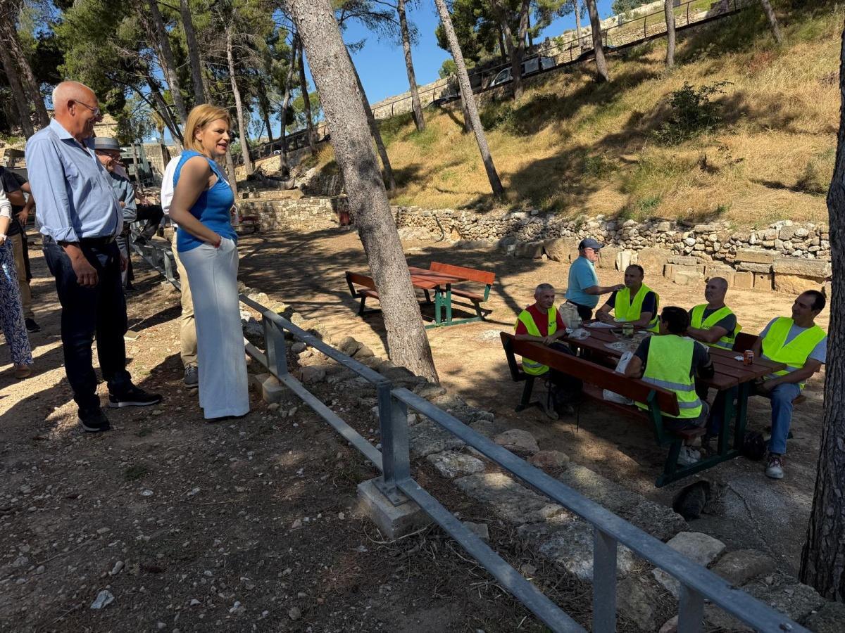 El gobierno financia la restauración del Verger Baix del Castillo de Dénia con más de 600.000 €