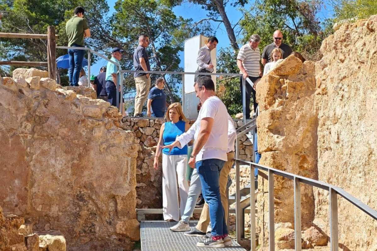 El gobierno financia la restauración del Verger Baix del Castillo de Dénia con más de 600.000 €