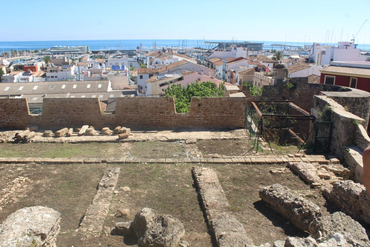 El gobierno financia la restauración del Verger Baix del Castillo de Dénia con más de 600.000 €