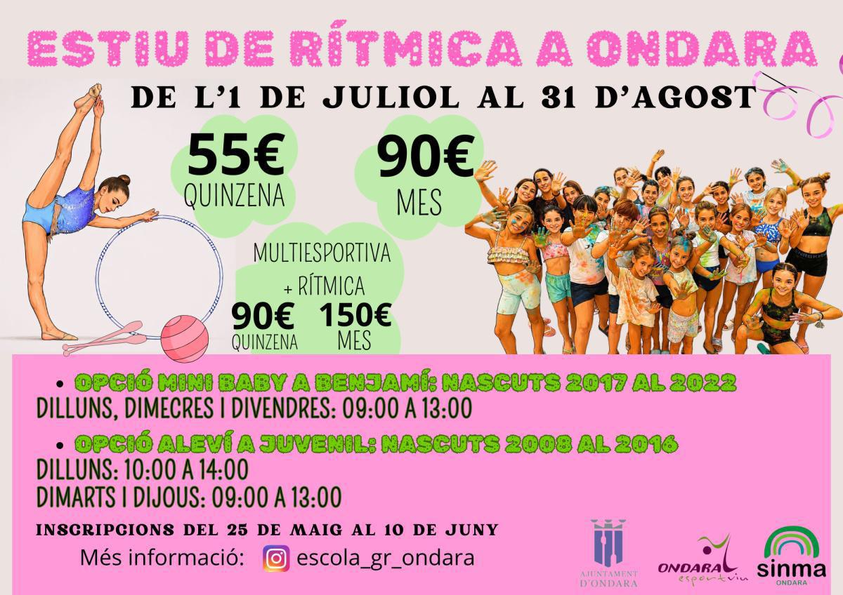 Ondara obri les inscripcions de les Escoles d’estiu amb activitats educatives i esportives Ondara obri les inscripcions de les Escoles d’estiu amb activitats educatives i esportives