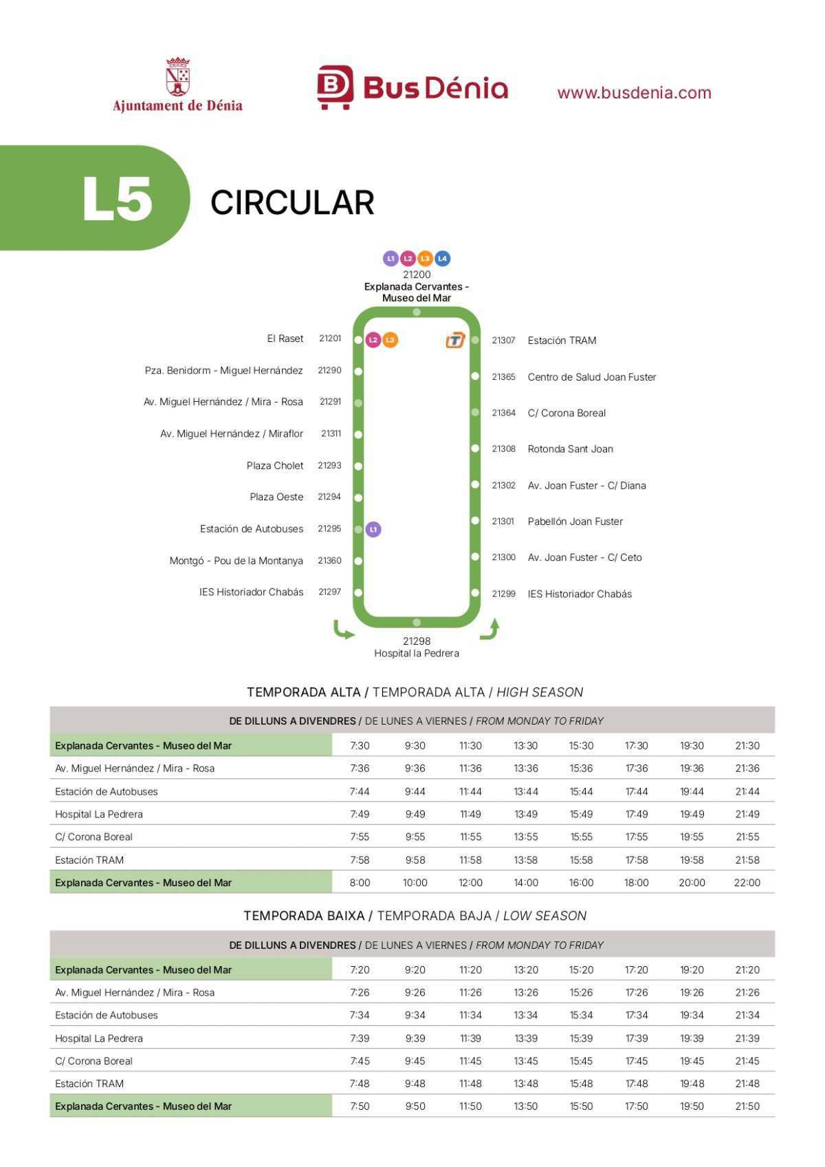 Dénia contará con más autobuses, con mayor cobertura de zonas y horaria Dénia contará con más autobuses, con mayor cobertura de zonas y horaria