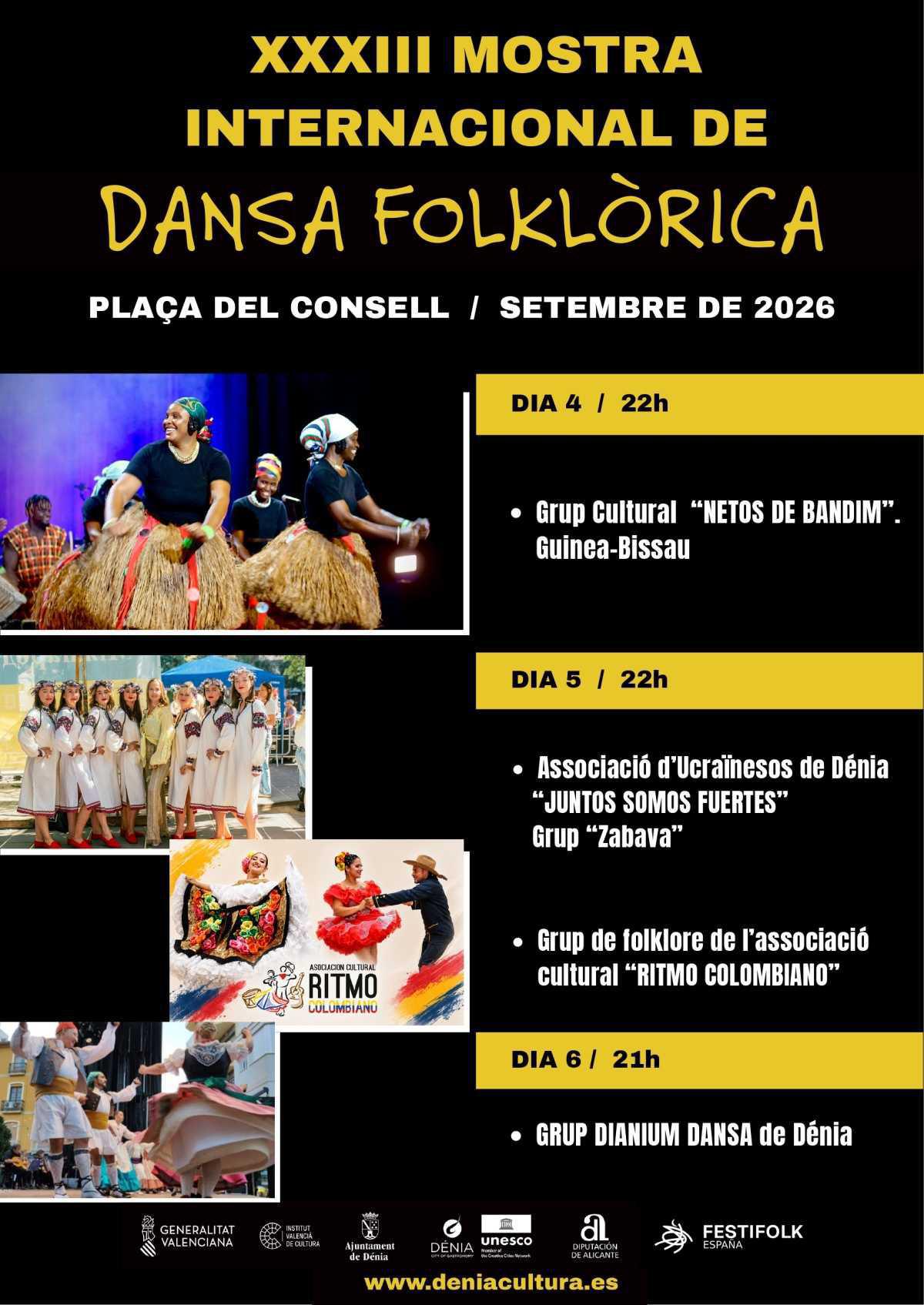 Más de veinticinco propuestas para llenar el verano de cultura en Dénia