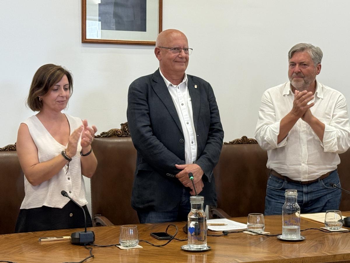 Vicent Grimalt baja el telón de una etapa de once años en la Alcaldía de Dénia
