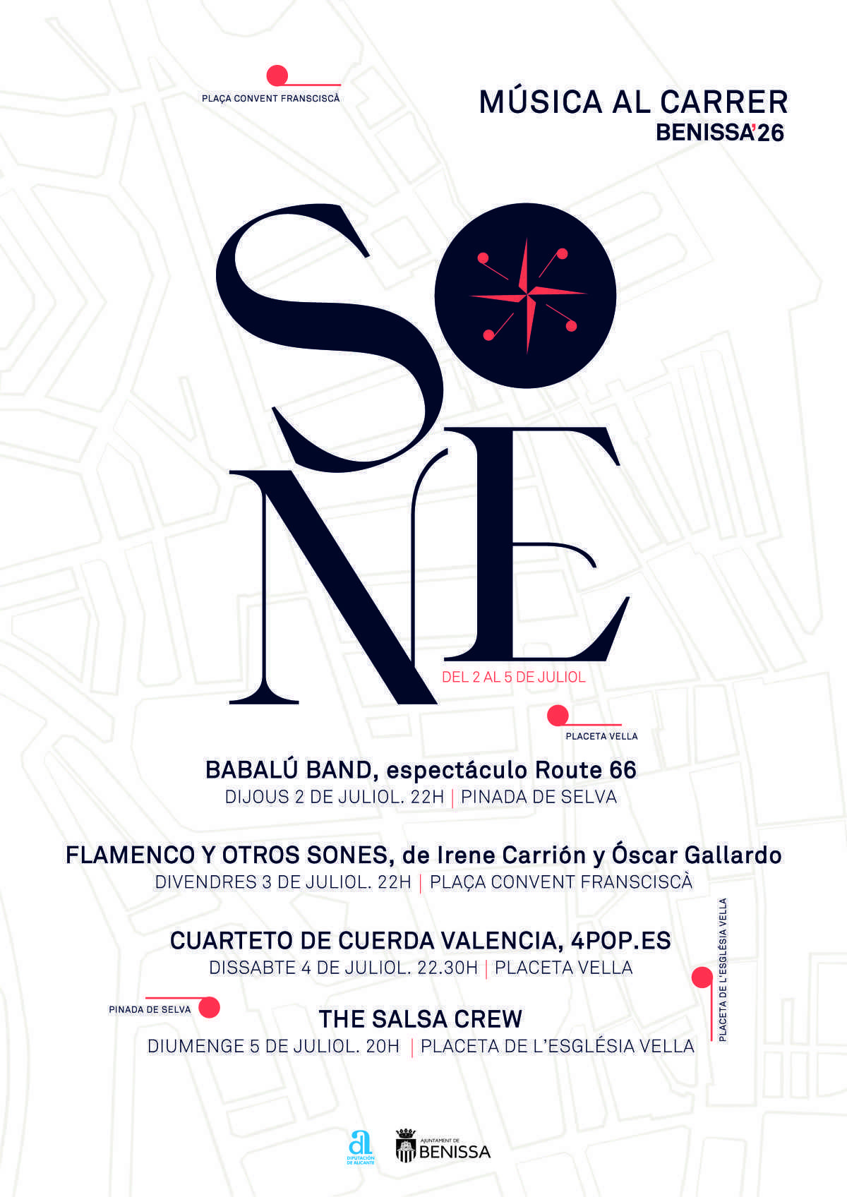 Benissa volverá a convertir sus rincones más singulares en escenarios musicales para el Festival SONE