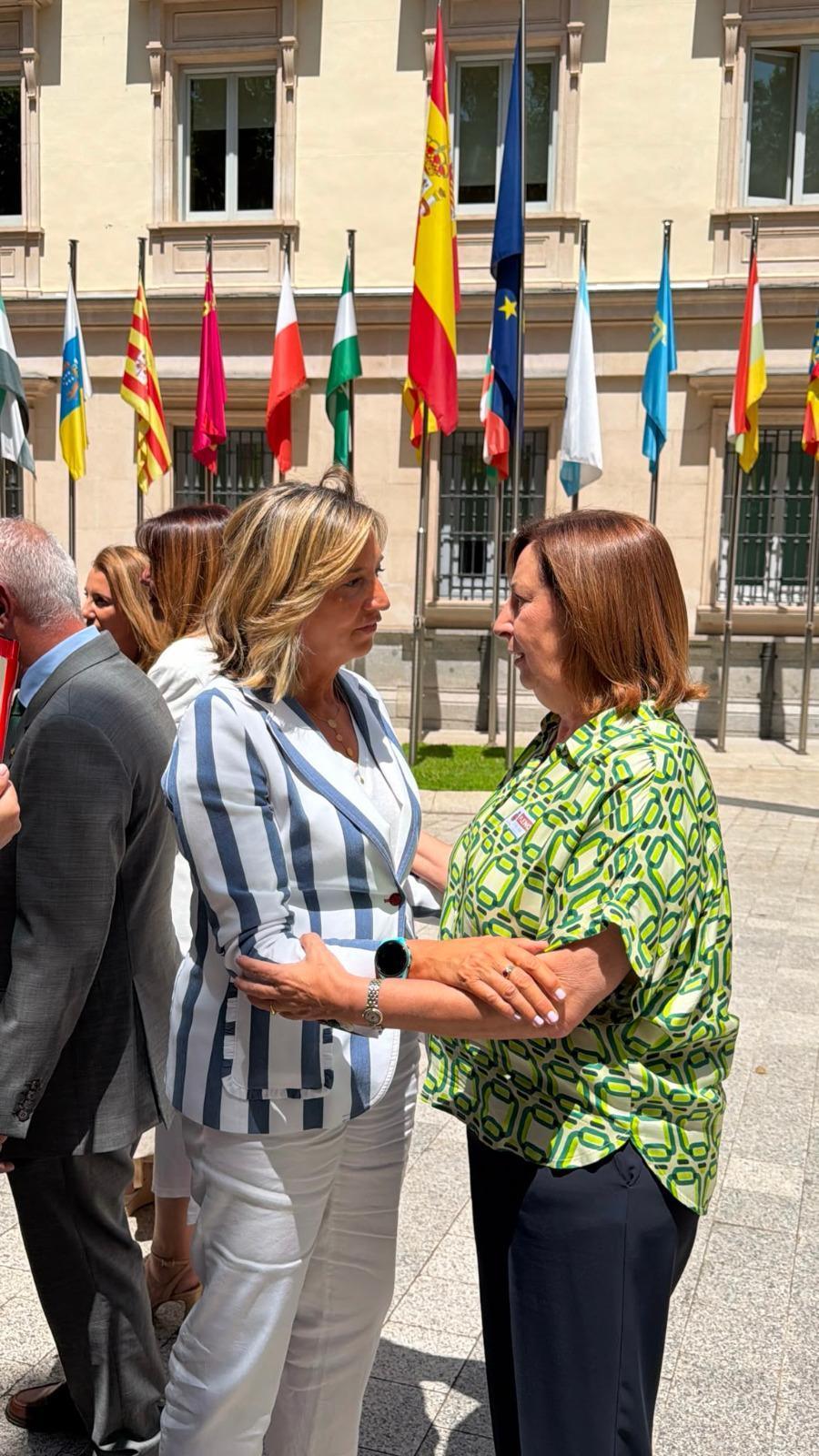 Pepa Font lleva la voz de los afectados por Costas al Senado y refuerza en Madrid la defensa de los vecinos de Dénia