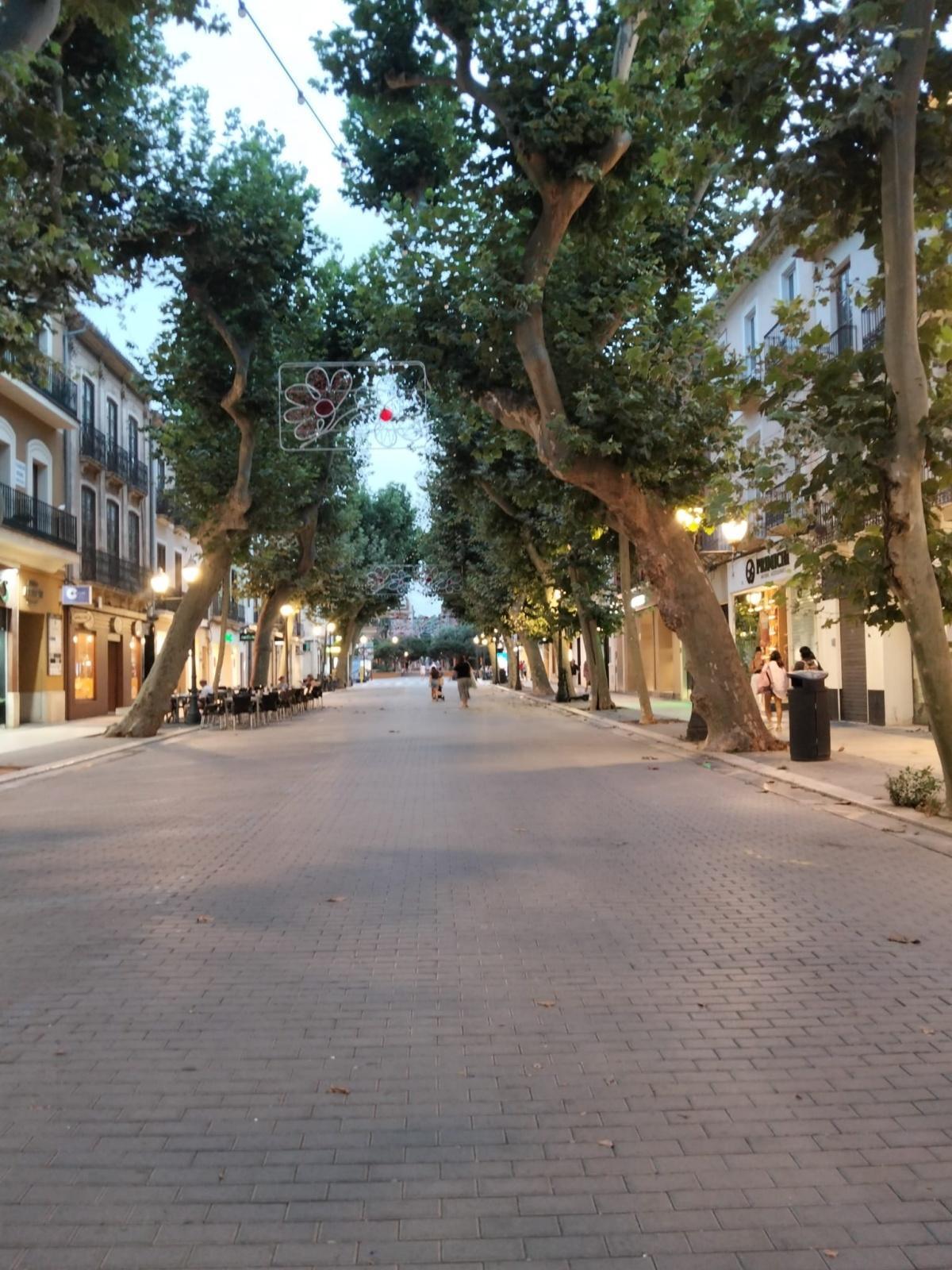 Una Dénia desierta por la Roja