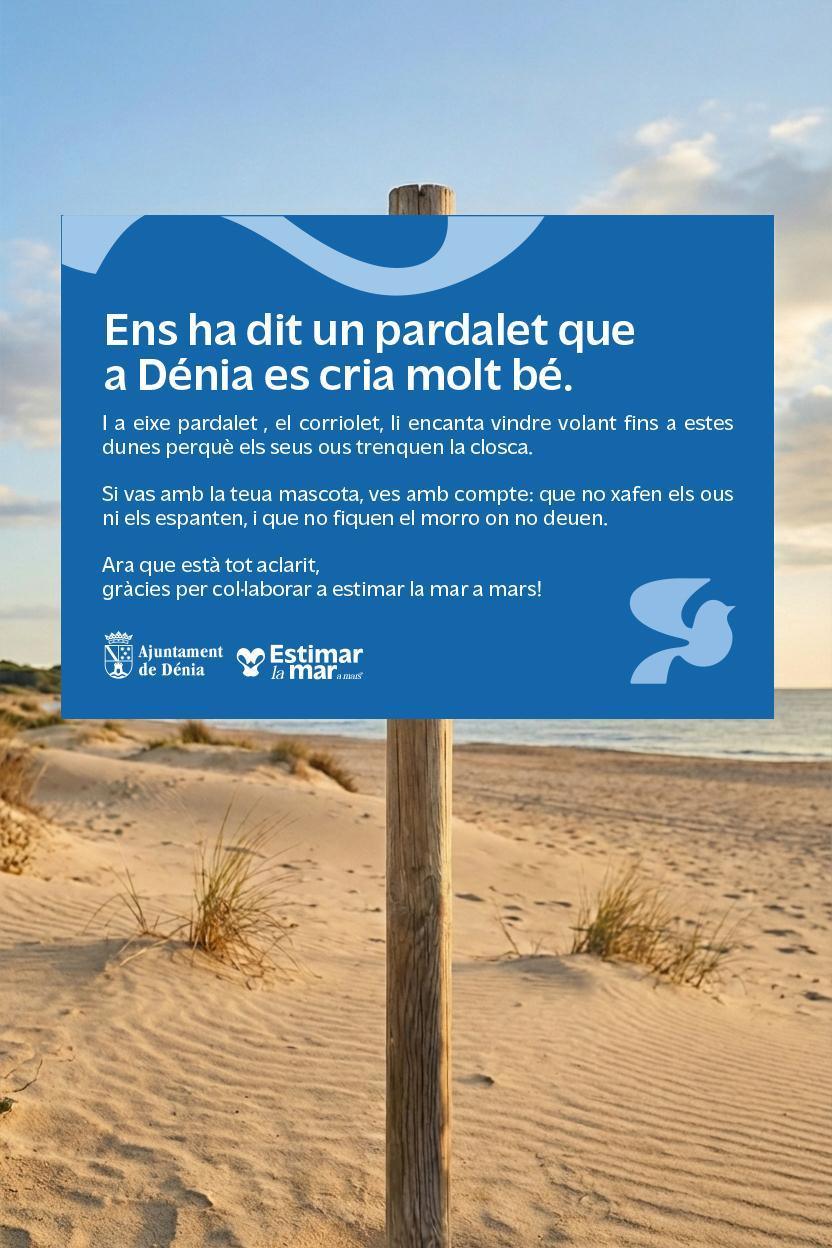 Dénia convierte "Estimar la mar (a mars)" en el sello de sus políticas de conservación marina Dénia convierte "Estimar la mar (a mars)" en el sello de sus políticas de conservación marina
