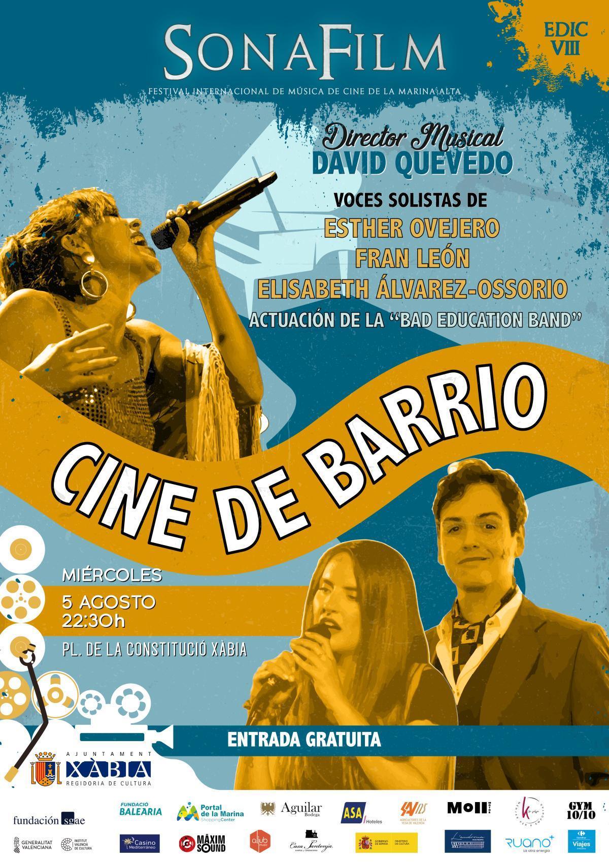 La gran música del cine español toma protagonismo en SONAFILM con tres espectáculos únicos en la comarca La gran música del cine español toma protagonismo en SONAFILM con tres espectáculos únicos en la comarca